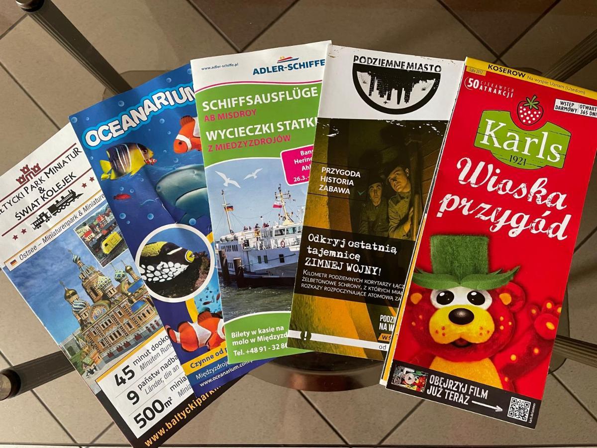 Willa Mira 200 Metrow Od Morza Miedzyzdroje Bagian luar foto